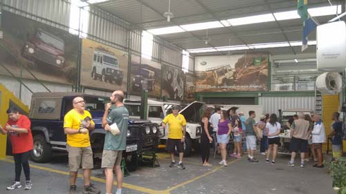 O Encontro começou com um café da manhã em nossa oficina