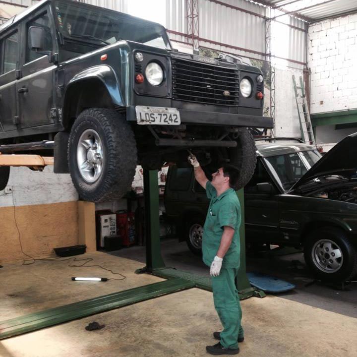Oficina para Land Rover Defender e Discovery I